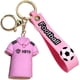 thumbnail image 1 of Yanonmyfd Jersey keychain Soccer Ball Key Chain, Football World Cup Key Chains Pendant, Man's Sports Ball KeyChains,Pink, 1 of 11