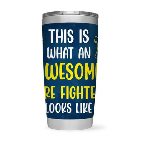 

Awesome Fire Fighter Looks Like Tumbler -Smartprints Designs 20 oz Stainless Steel Tumbler