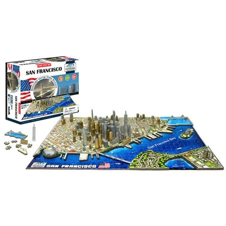 4D Cityscape Time Puzzle San Francisco, USA - Walmart.com