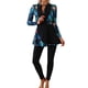 thumbnail image 2 of Traje de baño de dos piezas con estampado de moda y cintura alta conservador para mujer. Traje de baño de dos piezas para mujer. Trajes de baño tankini para mujer. Trajes de baño de 2 piezas para muje, 2 of 7