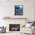 thumbnail image 2 of Stupell Industries Vivid Underwater Sea Life Coastal Painting Gray Floater Framed Art Print Wall Art, 2 of 6
