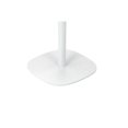 thumbnail image 2 of Pangea Home Panna 27.5"Modern Metal Bistro Dining Table in White, 2 of 4