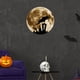 thumbnail image 2 of Adhesivo de pared luminoso removible de 30 cm (12 pulgadas) para habitación infantil, decoración de Halloween Cuervo, 2 of 8