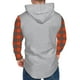 thumbnail image 3 of Sudadera con capucha para hombre, informal, de moda, de manga larga, lisa, con capucha, blusa de poliéster., 3 of 6