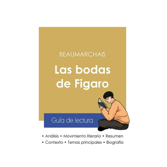 Guía de lectura Las bodas de Figaro de Beaumarchais (análisis literario de referencia y resumen completo), (Paperback)