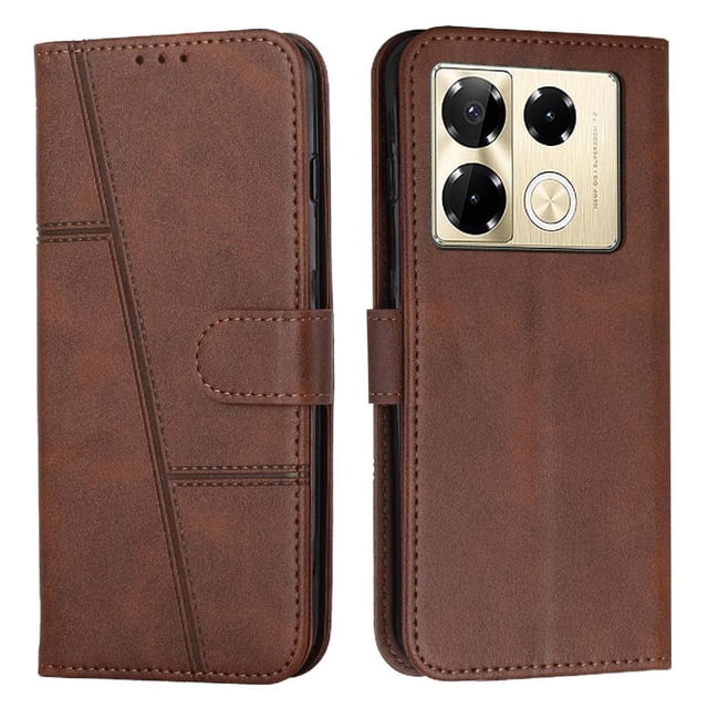 Funda Flip para FOXDOCK infinix note 40 pro 4G/5G – Carcasa delgada y resistente a impactos con soporte para uso diario y profesional