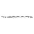 thumbnail image 2 of Cadenas de metal de 10 metros de largo, duraderas, de brillo exquisito, para manualidades de joyería, bricolaje, color plata., 2 of 14