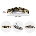 thumbnail image 4 of 6long Skinny Hair Barrettes Large Automatic Hair Clip Tortoise Shell Hair Accessories For Women Girls Thick Hair,6 Color Available, 4 of 7