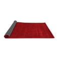 thumbnail image 2 of Ahgly Company Indoor Square Abstract Red Contemporary Area Rugs, 4' Square, 2 of 4
