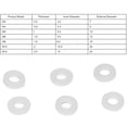 thumbnail image 2 of Nylon Washer Appropriate Size Meet Demand High Conductivity Washer Assortment KitM5, 2 of 4