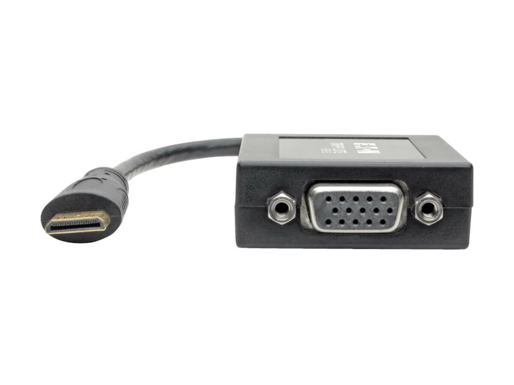 Tripp Lite P131-06N-MINI Mini HDMI to VGA Adapter Smartphone Tablet Ultrabook