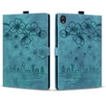 thumbnail image 2 of FJLBDE Case for Lenovo Tab 10.1 inch 2025 Released K10C TB311FU with Stand, Card Slot, Embossed Cat PU Leather Cover, Green, 2 of 7