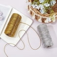 thumbnail image 3 of 218 Yard Metallic Thread Cord 1.5mm Gold and Silver Tinsel String Non-Stretch Sparkle Thread Ribbon Wrap Thread Tag Cord for Hanging Christmas Tree Hair Braiding & Wrapping Gifts, 3 of 6