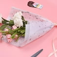 thumbnail image 4 of Crafting Essential Thin Paper for Gift Wrapping, Easy To Shape For Decorative Use In Cello Bags & Gift Baskets - 20 Sheets Metallic Silver With Star Print Design, 4 of 5