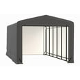 thumbnail image 1 of ShelterTube Wind and Snow-Load Rated Garage, 12x27x10 Gray, 1 of 8