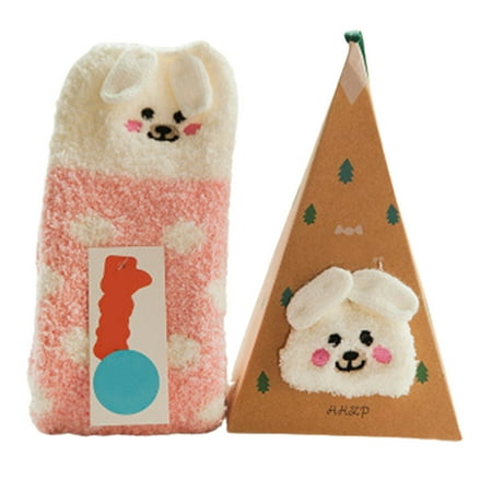 

Fuzzy Socks Cute Colorful Warm Plush Soft Slipper Sock Sleep Stocking For Women Girls