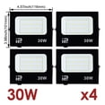 thumbnail image 2 of 200W Flood Light LED Outdoor Spotlights Tempered S Floodlight IP66 Waterproof LED Projector Garden Light Gara Light ,Wide Application, 2 of 8