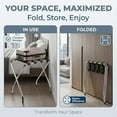 thumbnail image 3 of Chrome Luggage Rack, 3 of 7