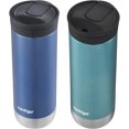 thumbnail image 3 of Contigo 20 oz. Huron 2.0 SnapSeal Insulated Stainless Steel Travel Mug 2-Pack, 3 of 4