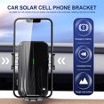 thumbnail image 3 of JShteea Soporte para Celular Soporte para Celular Solar Silicona para Tesla Model 3 (Negro), 3 of 9
