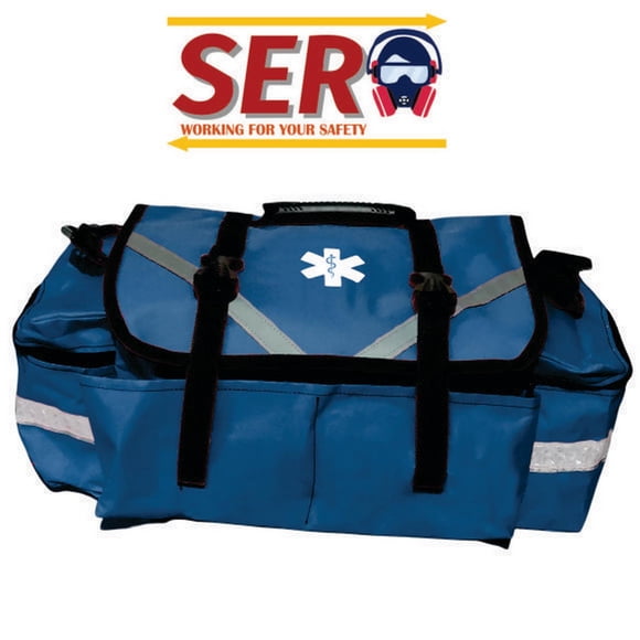 MOCHILA BOTIQUÍN VACÍA CHICA AZUL MARINO