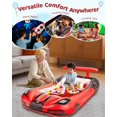 thumbnail image 2 of Cama de viaje inflable para niños pequeños CHERIMOR con protectores de seguridad, 2 of 9