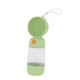thumbnail image 5 of Dog Water Bottle No Spilling Drinking Bowls Pet Water Bottles Dog Water Bowl Green 400ml+185ml, 5 of 8