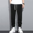 thumbnail image 5 of Vedolay Mens Lounge Pants 2023 Relaxed Fit Pants for Men Black,L, 5 of 5