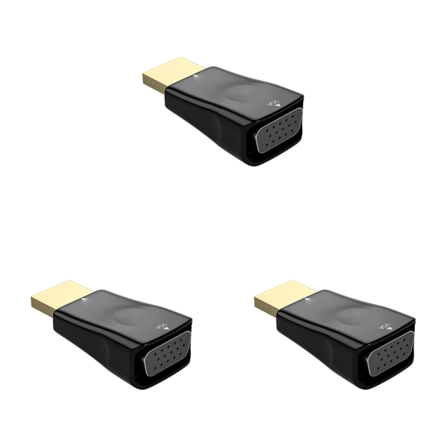 HD 1080P Compatible Con A VGA Adaptador Convertidor para Computadora Portátil ()