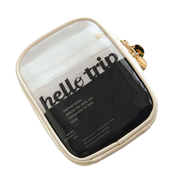 POYOGA Portable PVC Travel Toiletry Organizers Poches Perfect For Gym Or Home Use