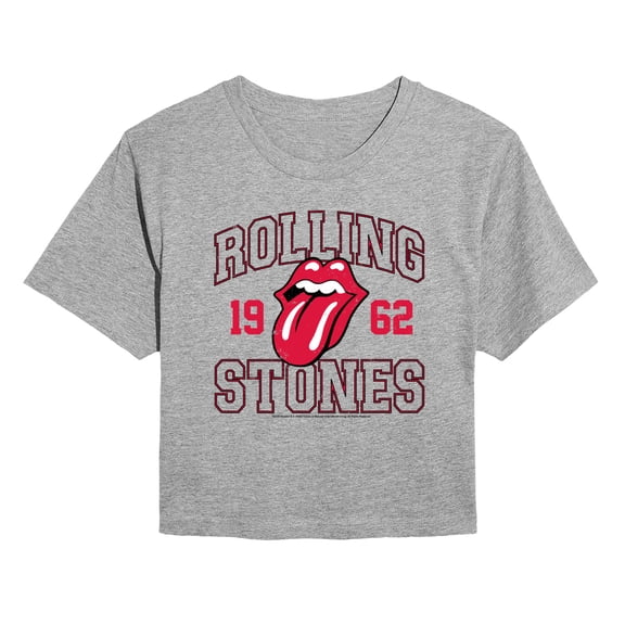 Rolling Stones - RS Jersey - Women's Cropped Short Sleeve Graphic T-Shirt