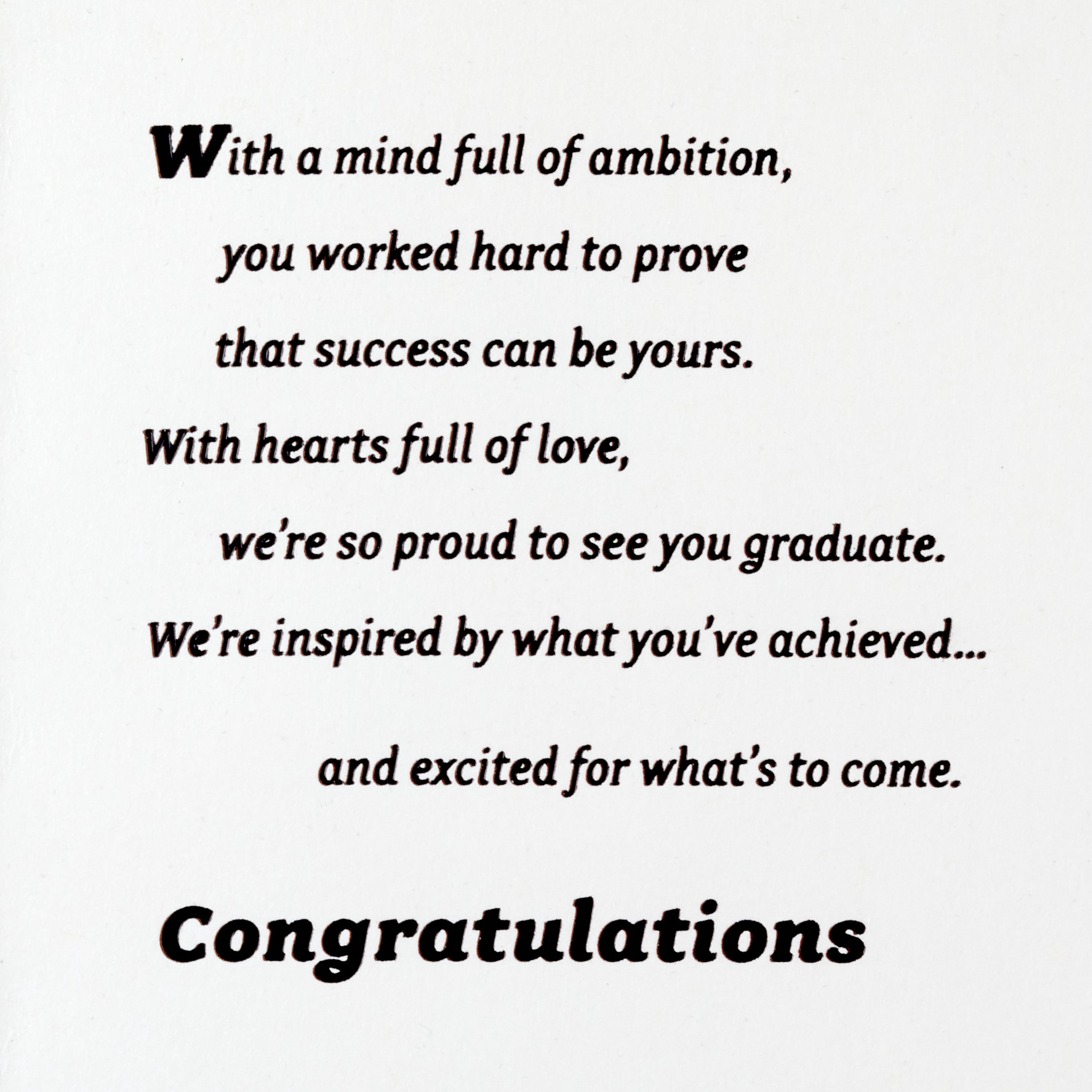 Hallmark Graduation Greeting Card from Us (Everyone's so Proud of You)
