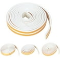 thumbnail image 3 of 5M Self Adhesive Weather Stripping - Foam Door Seal, Soundproof Draught Excluder for Windows Doors, 16.4ft Noise Reduction Strip, 3 of 6