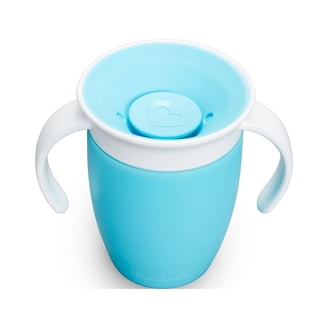 Munchkin Miracle 360° Spoutless Sippy Cup, 10 oz, Blue, Unisex
