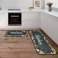 thumbnail image 7 of Farmhouse Kitchen Rugs and Mats Non Skid Washable, Non-Slip Backing Kitchen Rug Set of 2 for Floor, Farmhouse Style Kitchen Decor Runner Rug Sets for Kitchen (17"x47.2"+17"x30", Seasonings), 7 of 7