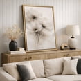 thumbnail image 4 of Framed Canvas Print Watercolor Flower Wall Art Minimalist Modern Decorative for Living Room Bedroom - 16"x24" NATURAL, 4 of 8