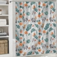 thumbnail image 6 of Orinice  Koala Shower Curtain, Jungle Pattern Australian Animal and Bird of Paradise, Cloth Fabric Bathroom Decor Set with Hooks,  69x72, 6 of 7