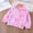 Multicolor, variant on Toddler Girls Hooded Fleece Jacket Cute Cartoon Windbreaker Warm Winter Coats Rain Jacket Hooded Zip Light Outerwear