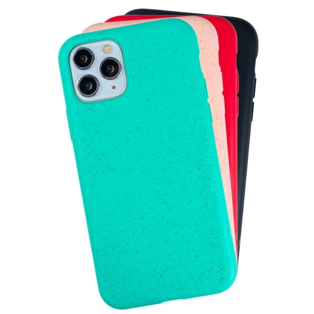 Funda para iPhone 11 Pro, Case InstaCase Biodegradable Rojo EcoFriendly iPhone 11 Pro, Protector para iPhone 11 Pro Biodegradables