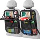 thumbnail image 1 of Organizador para asiento trasero de automóvil con soporte para tableta, paquete de 2, 6 bolsillos de almacenamiento, organizador de almacenamiento para automóvil con bandeja de comida plegable,, 1 of 6