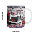thumbnail image 3 of Floral Sewing Machine Mug, Funny Coffee Mug, Ceramic Sewing Mug with "Any Day Spent Sewing Is A Good Day" Quote, Perfect Mug for Sewing Lovers, Craft & Kitchen Decor, 3 of 5