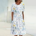 HSMQHJWE Dress Under 10 Dollars For Women Cotton House Dresses Women