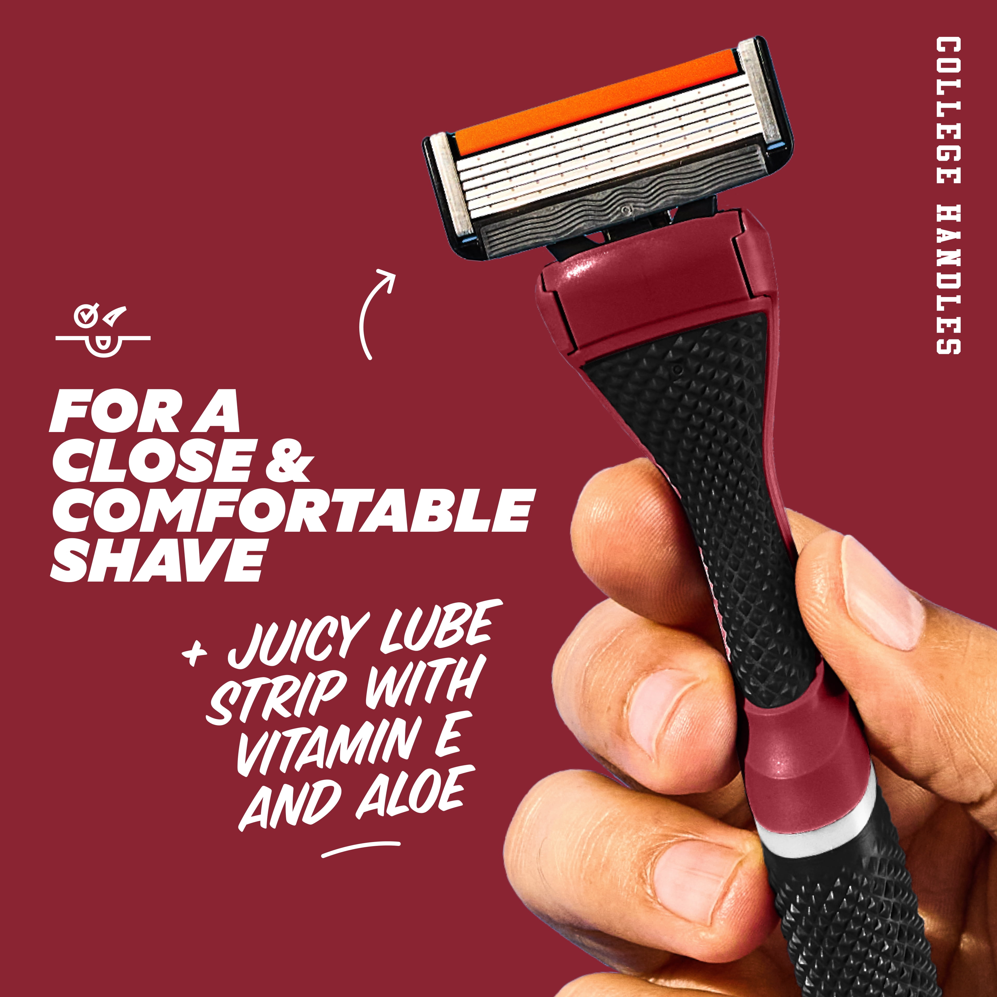 Dollar Shave Club South Carolina 6-Blade Razor Starter Set With Limited-Edition Handle