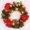 #D, variant on Angmile Christmas Wreath Pre-lit LED Strings of Christmas Wreaths Outdoor Garden Wreath Decorations Holiday Decorations for Doors, Windows, Fireplaces, Living Room