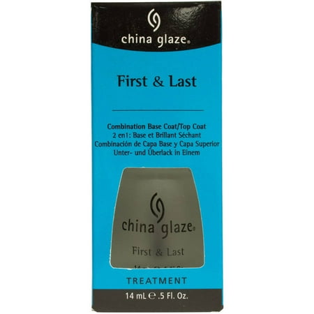 - China Glaze First & Last Base/Top Coat, 0.5 fl oz