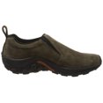 thumbnail image 3 of Merrell Womens Jungle moc Suede Closed Toe Loafers, Gunsmoke, Size 9.5, 3 of 4