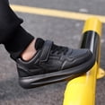 thumbnail image 6 of LYHaoo Kids Girls Lightweight Sneakers Soft Insole Hook and Loops Running Walking Shoes School Outdoor Play Shoes,Black,Sizes 10(6.61") Little Kid, 6 of 7