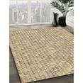 thumbnail image 2 of Ahgly Company Indoor Square Patterned Khaki Gold Area Rugs, 6' Square, 2 of 6