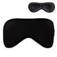 thumbnail image 2 of Máscara de ojos de espuma viscoelástica 3D con tapón para los oídos para dormir, máscara de sueño contorneada 3D mejorada, máscara de ojos ajustable ultra suave y transpirable para dormir, venda, 2 of 8