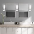 thumbnail image 6 of Livex Lighting Hillcrest 1-Light Modern Metal ADA Wall Sconce in Polished Chrome, 6 of 10